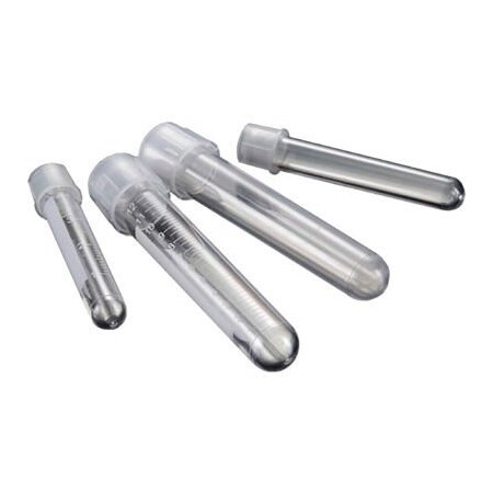 MTC Bio T8260, 17 x 100mm Tube with Cap, Polypropylene, 1/Sterile Peel (2 Pack of 500 pcs)